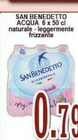 Gros San Benedetto Acqua offerta