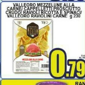 Gros Valleoro Pasta ripiena offerta