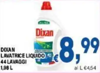 DEM DIXAN LAVATRICE LIQUIDO 44 LAVAGGI 1,98 L offerta