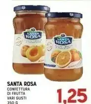 Gran Risparmio Santa rosa Confettura Di Mirtilli Selvatici Con Tanta Frutta A Pezzettoni 350 G(ml) offerta