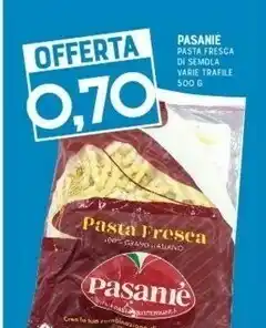 Gran Risparmio Pasanie Pasta Fresca Di Semola offerta