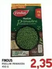 Gran Risparmio Findus Pisellini Primavera 450 G(ml) offerta
