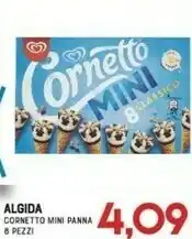 Gran Risparmio Algida Cornetto Mini Panna offerta