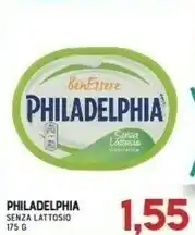 Gran Risparmio Mondelez Philadelphia Senza Lattosio 175 G(ml) offerta
