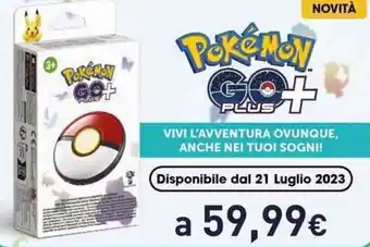Unieuro POKEMON GO PLUS + offerta