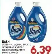 Gran Risparmio Dash Detersivo Liquido Bucato Lavanda offerta