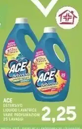 Gran Risparmio Ace Detersivo Liquido Lavatrice offerta