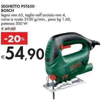 Bennet SEGHETTO PST650 BOSCH offerta