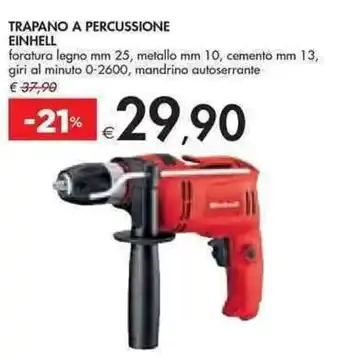 TRAPANO A PERCUSSIONE EINHELL