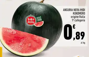 ANGURIA NERA MIDI KOKOMERO origine Italia 1ª categoria