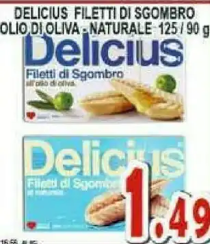 Sacoph Delicius Filetti di sgombro offerta