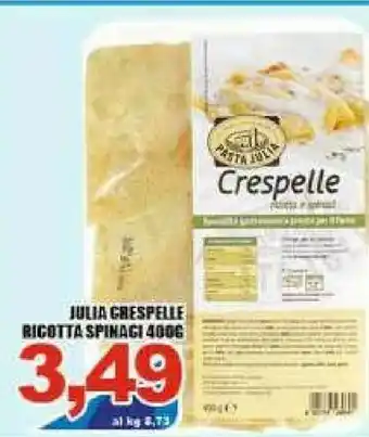 Sacoph Julia Cibi pronti offerta