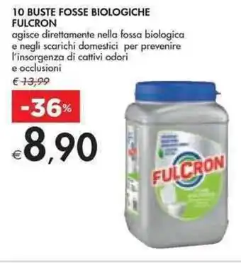 Bennet 10 BUSTE FOSSE BIOLOGICHE FULCRON offerta