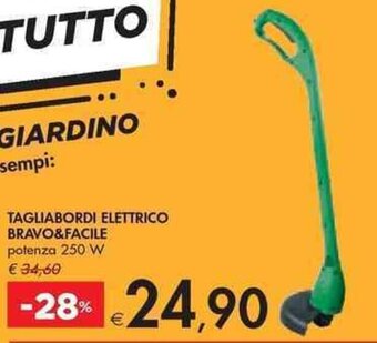 Bennet TAGLIABORDI ELETTRICO BRAVO&FACILE potenza 250 W offerta