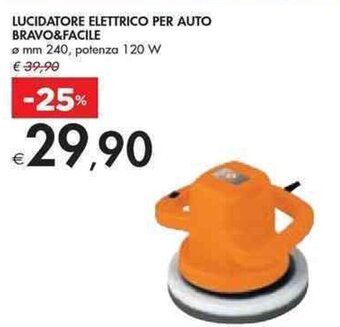 Bennet LUCIDATORE ELETTRICO PER AUTO BRAVO&FACILE offerta