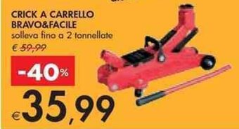 Bennet CRICK A CARRELLO BRAVO&FACILE offerta