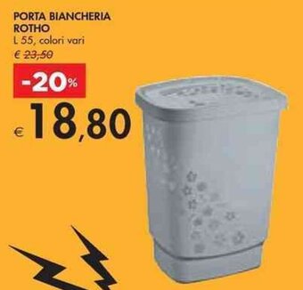 Bennet PORTA BIANCHERIA ROTHO L 55, offerta