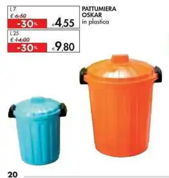 Bennet PATTUMIERA OSKAR L7 offerta
