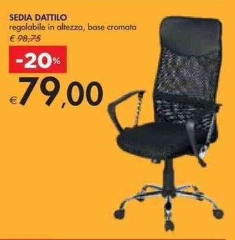 Bennet SEDIA DATTILO offerta