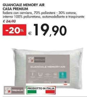 Bennet GUANCIALE MEMORY AIR CASA PREMIUM offerta