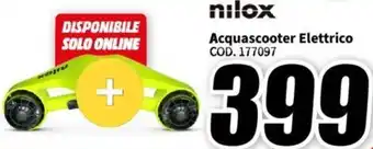 MediaWorld nilox Acquascooter Elettrico offerta