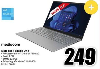 MediaWorld mediacom Notebook Sbook One offerta