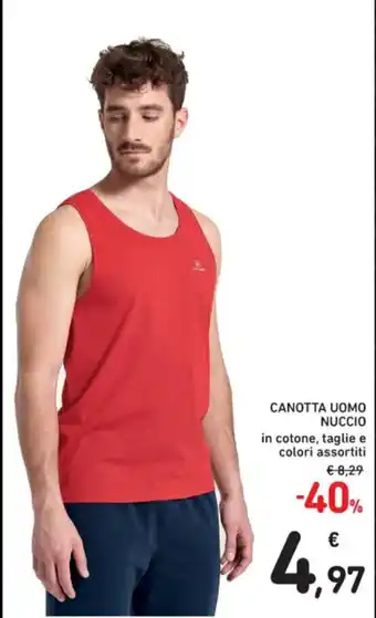 Spazio Conad CANOTTA UOMO NUCCIO offerta