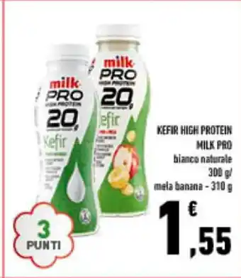 Conad Superstore KEFIR HIGH PROTEIN MILK PRO 300 g offerta