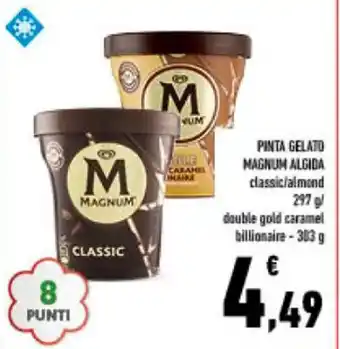 Conad Superstore PINTA GELATO MAGNUM ALGIDA 297 g offerta