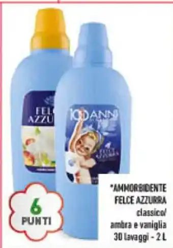 Conad Superstore Ammorbidente FELCE AZZURRA 2 l offerta