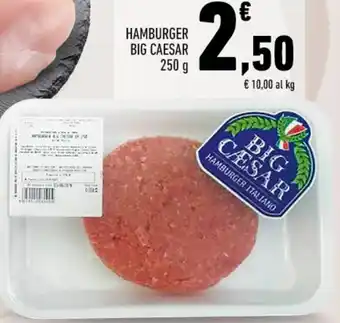 Conad Superstore HAMBURGER BIG CAESAR 250 g offerta