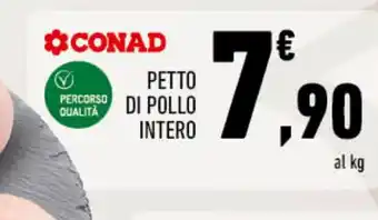 Conad Superstore PETTO PERCORSO DI POLLO INTERO offerta