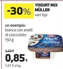 Coop Muller yogurt mix offerta