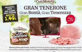 Doro Supermercati Prosciutto cotto offerta