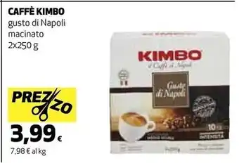 Coop Kimbo caffe offerta
