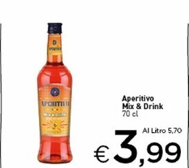 Crai Aperitivo mix & drink offerta