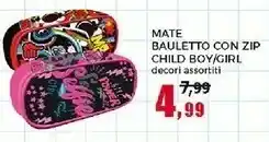 Happy Casa Happy Casa Mate Bauletto Con Zip Child Boy / Girl offerta
