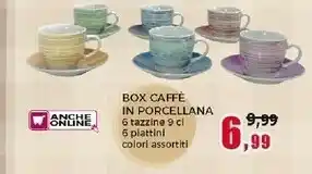 Box Caffe In Porcellana