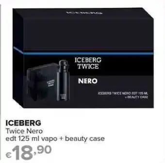 Iperal ICEBERG TWICE edt 125 ml vapo + beauty case offerta