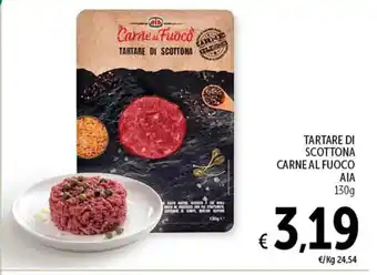 Spazio Conad TARTARE DI SCOTTONA CARNE AL FUOCO AIA offerta
