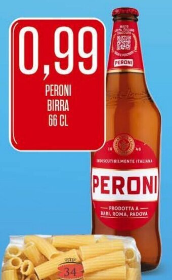 Supermercati Pasquale Prisco PERONI BIRRA 66 CL offerta