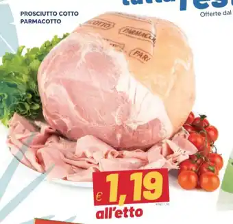 Supermercati Visotto PROSCIUTTO COTTO PARMACOTTO offerta