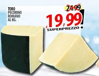 Il Genio Supermercato TORO PECORINO ROMANO offerta