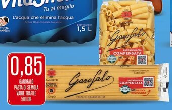 Supermercati Pasquale Prisco GAROFALO PASTA DI SEMOLA VARIE TRAFILE 500 GR offerta