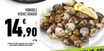 Conad VONGOLE VERACI GRANDI offerta