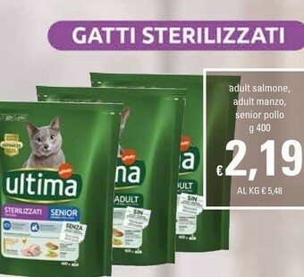 Basko Ultima Adult Salmone offerta