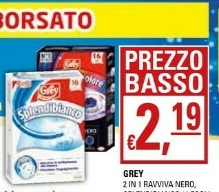 Basko Grey 2 In 1 Ravviva Nero offerta
