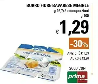 Basko Meggle Burro Fiore Bavarese offerta