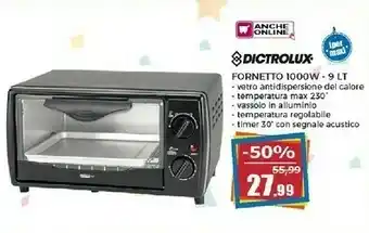Dictrolux Fornetto 1000W