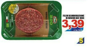 Gros Fileni Hamburger offerta